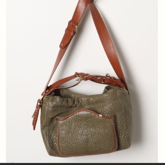 Shuler & Sons (Antho)Manzanilla Green Hobo Bag. P/A1070/ - Picture 4 of 13